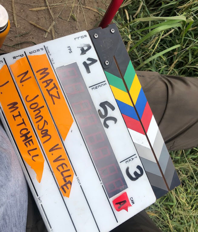 Maíz filming